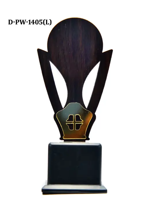 Designer wooden award plaque with premium finish